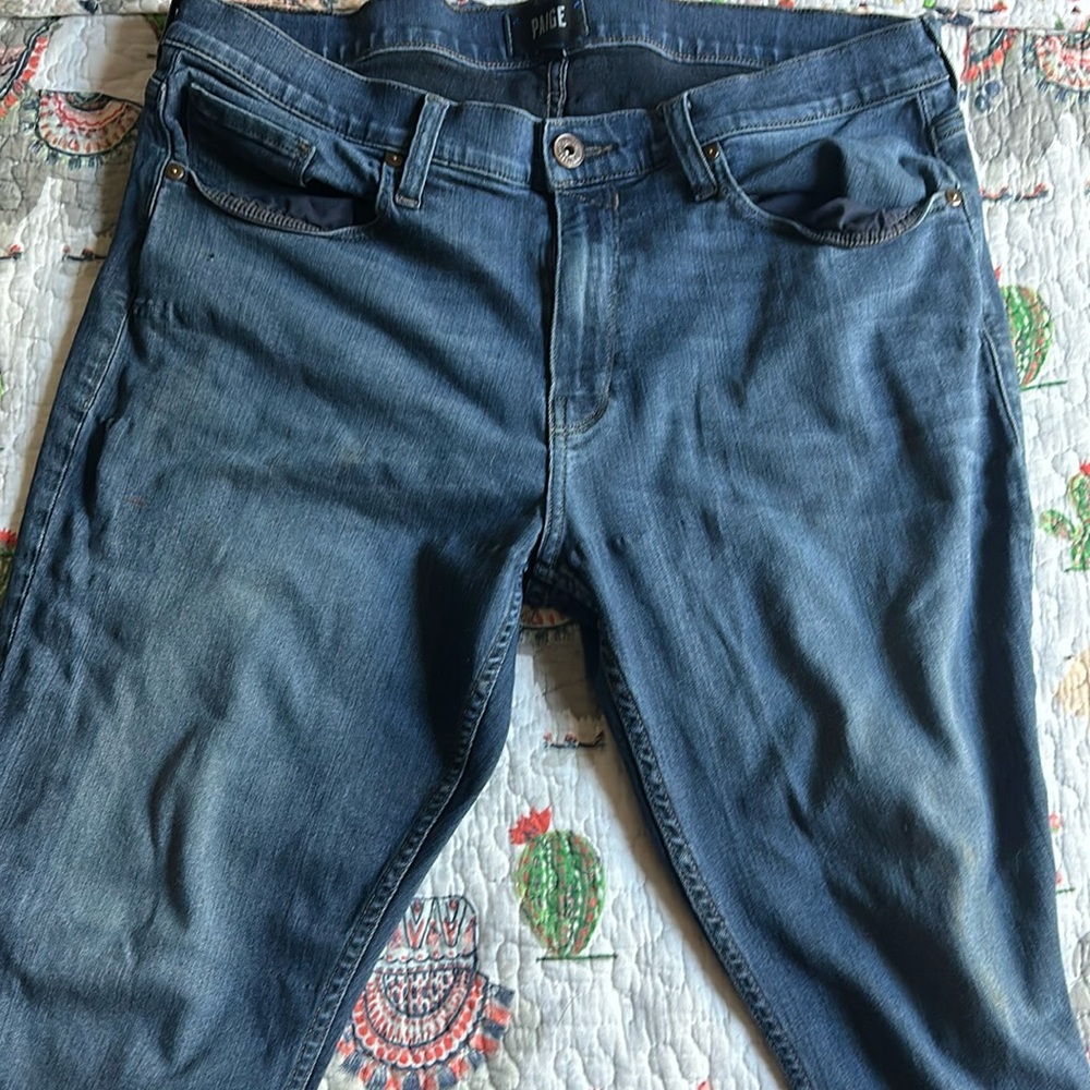 Paige Jean size 36 in fair condition